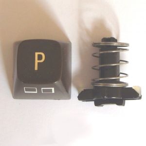 COMMODORE 128 C Replacement Key A With Spring Plunger Keyboard 