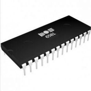 6581 SID Chip for Commodore 64 - Light filter