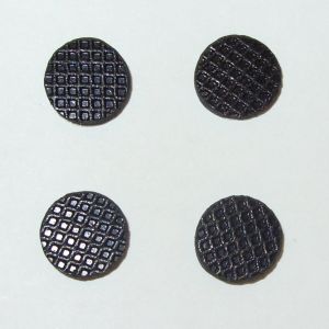Four new round rubber feet for the later UK1400 PSU with Spectrum+ styling