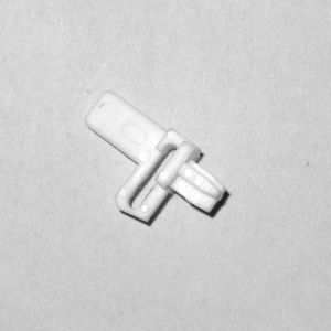 Space bar plastic insert from C64 / C64C - White type - Type 1