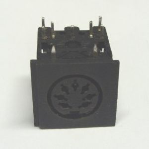 Power socket for Commodore 64 - Early type 7 Pin DIN with 10mm anchor pins