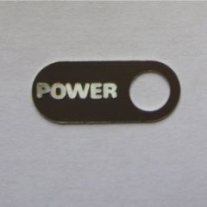 Badge for breadbin C64 - Power *Grade B*