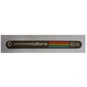 Rainbow Badge for breadbin C64: 109.7 x 10.7mm