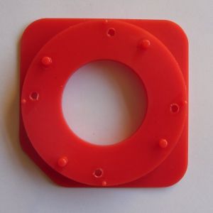 Zipstik microswitch mounting plate - Red type