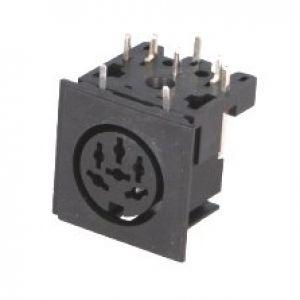 Replacement AV Connector - 6 pin DIN socket - for Amstrad CPC 464