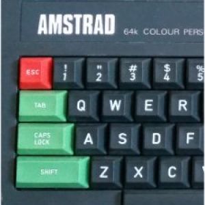 Amstrad CPC464 Keys - Later, shallow type - Grade 1.5